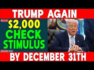 BREAKING: $2,000 Stimulus Payments Starting This Month | Here's Who Gets It