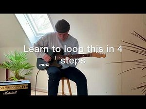 Simple Lesson - Blinding Lights Guitar Loop