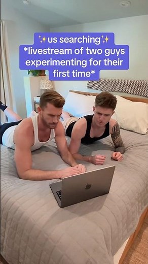 Two guys experiment for their first time video