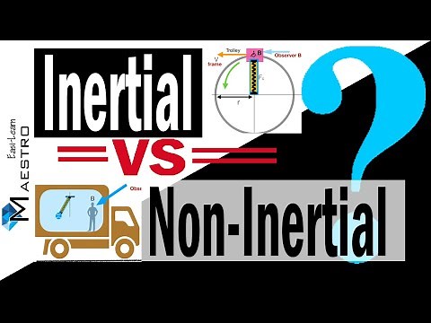 Inertial vs Non Inertial Frame of Reference | why and when to use Pseudo Forces | Physics