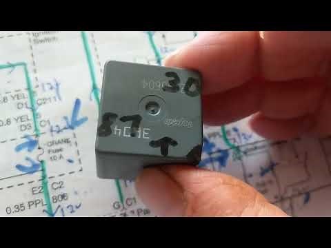 crank and no start how to jump the fuel pump relay from diagram