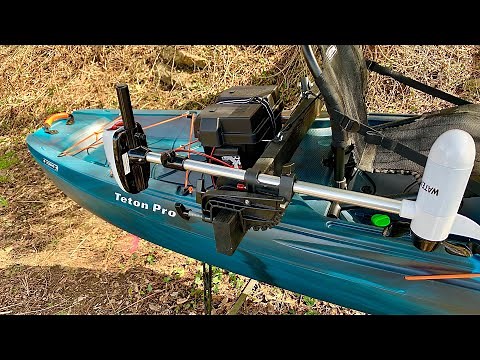 ✅ The Best No Drilling DIY Kayak Trolling Motor Mount