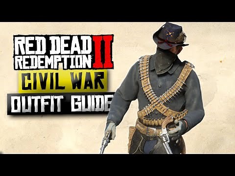 How To Create Custom CIVIL WAR Soldiers - Red Dead Online RDR2 Outfit Guide