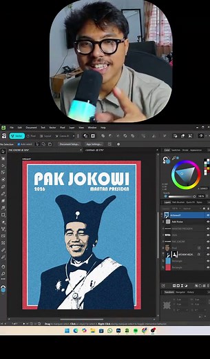 Tutorial Menggunakan Affinity untuk Membuat Vektor Art