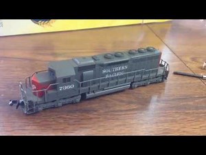N scale Kato sd40 cleaning and lubrication