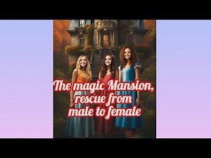 three young men magically transformed into women