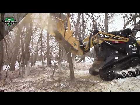 Skid-Steer Forestry Disc Mulcher - Diamond Mowers | Stronger. Simplified.