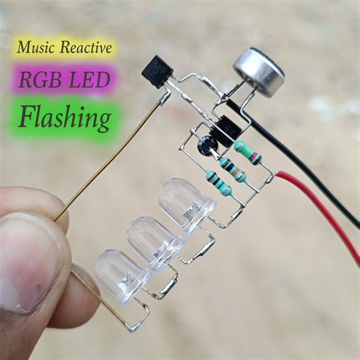 4.6M views · 48K reactions | Music Reactive RGB LED Flashing | SR Electric | Facebook