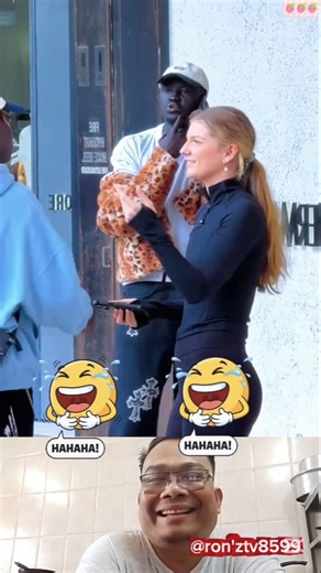 BASEBALL CAP PRANK 😂😂😂 #funny #prank #reaction