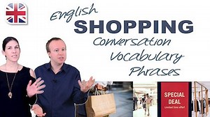 Going Shopping in English – Video
