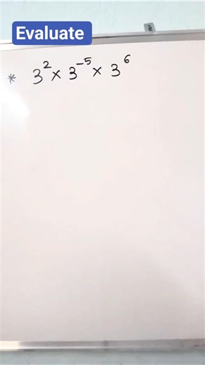 Laws of Exponents | Solve Powers of 3 Easily 🔥 | Class 7–9