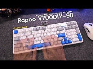 This $58 Mechanical Gaming Keyboard Sounds Too Good | Rapoo V700DIY-98 Review