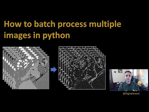 182 - How to batch process multiple images in python?