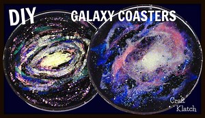 352K views · 62 reactions | Create galaxy drink coasters using resin,...