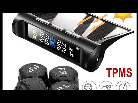 TPMS Solar Tyre Pressure Monitoring System