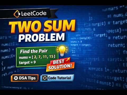 1. TWO SUM LeetCode
