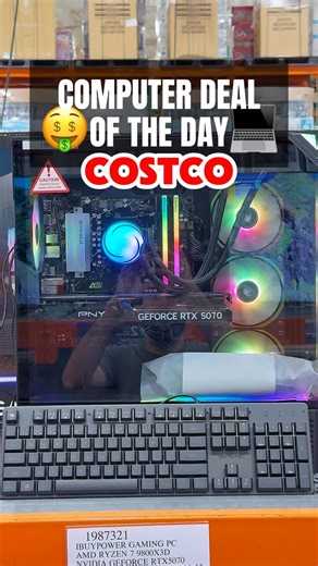 Costco just stocked the iBUYPOWER gaming computer and it’s $400 off at $1,499.99, which is huge for a setup like this. Smooth gameplay, fast load times, and enough power for gaming, streaming, and editing—share this with someone building a dream setup! #costcofinds #costcowonders #costcoinfluencer #costco #ibuypower #gamingpc #pcgaming #costcobuys #costcodeals | Costco Wonders