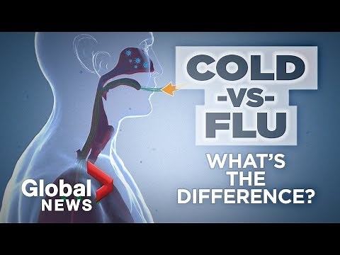 How to tell the flu from a cold