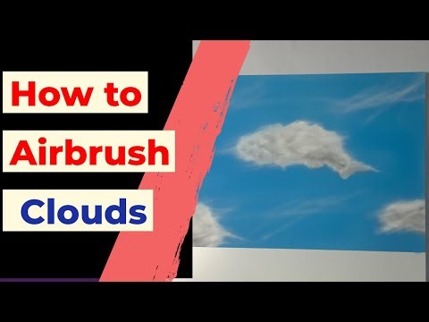How to Airbrush Realistic Clouds – Full Tutorial | Easy Step-by-Step Guide #AirbrushArt