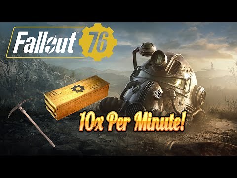 Fallout 76 - 10x Legendary Modules PER MINUTE! The fastest method!