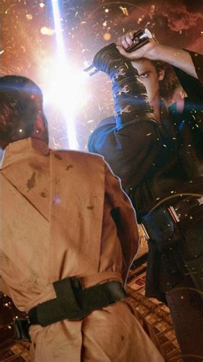 The Reversed Mustafar Duel From Master of Evil #starwars #anakin #obiwankenobi #revengeofthesith