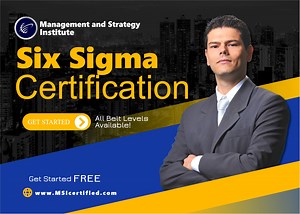 Six Sigma Certification: Yellow, Green, Black & Master Belt | MSI