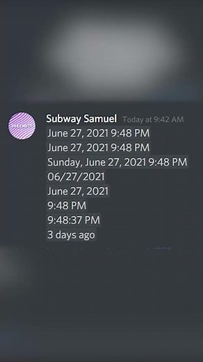 Date and Time / Countdown in Discord About Me? #shorts