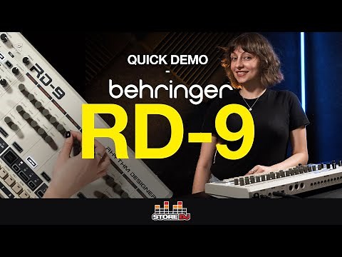 Quick Demo: Behringer's RD-9 Drum Machine is Here!