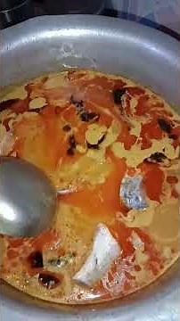 How to cook "Fish eggs" in Fish curry🐟🐟🐟