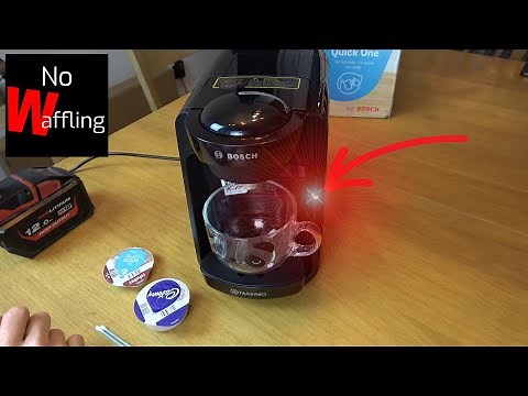 How to FIX RED LIGHT FAULT Bosch Tassimo Suny Coffee Machine - Not Making Coffee - Beginners guide