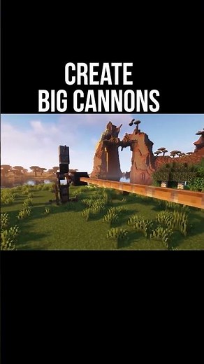 Create big cannons Tutorial / guide 1.18.2 - 1.20.1 Cannon creation (Minecraft java)