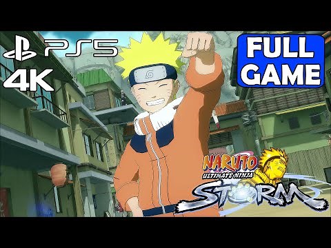 NARUTO ULTIMATE NINJA STORM [PS5 4K UHD] Gameplay Walkthrough Part 1 FULL GAME - No Commentary