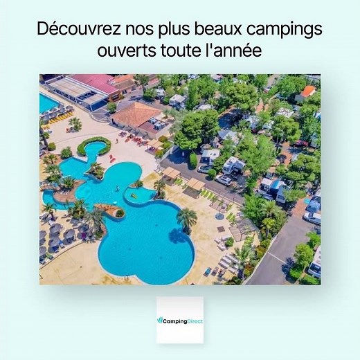 Top campings ouverts à l'année : vacances, confort et bons moments | Camping Direct