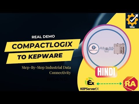 ControlLogix to Kepware: Step-By-Step Industrial Data Connectivity (Real Demo)