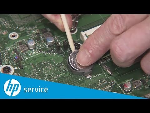 Replace the CMOS Battery | HP Pavilion 23-p000 All-in-One PCs | HP Support