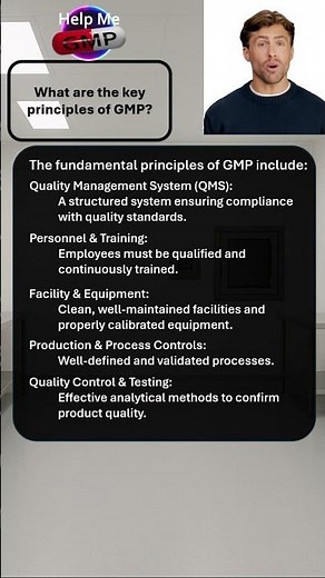 Key Principles of GMP | GMP Basics — Simple Compliance Training for Beginners | Help Me GMP
