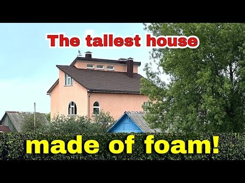 Building a House Out of Styrofoam All By Myself!