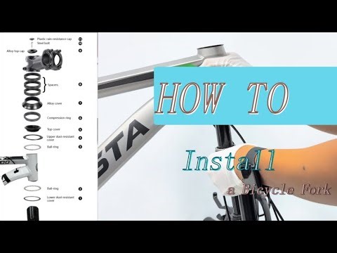 MTB Headset & Bearings Installation