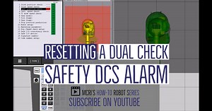Resetting a Dual Check Safety DCS Alarm