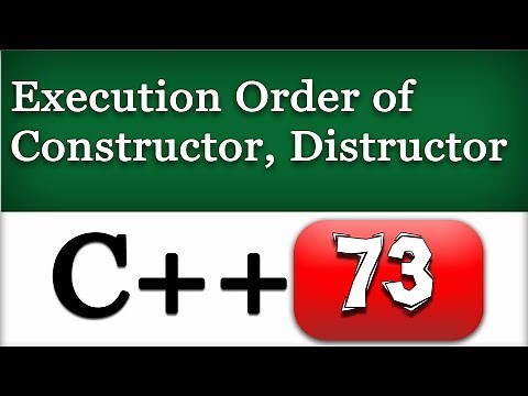 Order of Execution of Constructors and Destructors in Inheritance in C++