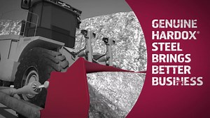 You don’t need CSI to identify a Hardox® plate. Look out for the 3 tell-tale signs: Colours, Markings, Product Certificate Make sure you get the real thing. More info at: www.hardox .com | Hardox