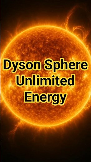 Dyson Sphere Explained: Unlimited Energy from the Sun ☀️⚡