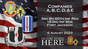 47K views · 688 reactions | Graduation Ceremony Companies A, B, C, D, & E 3rd Battalion, 60th Infantry Regiment 193rd Infantry Brigade United Statees Army Training Center & Fort Jackson Hilton Field 6 Aug 2020 Also watch on Youtube: https://youtu.be/J13SZuj_b5w #VictoryStartsHere #FortJackson #RiverRaiders | Fort Jackson | Facebook