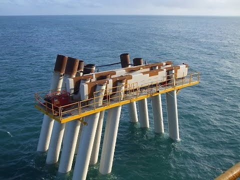 Marine Piling Work Sequence