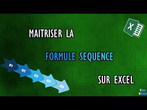 Comment numéroter vos lignes ou colonnes excel avec la formule Sequence ? [Excel 365]