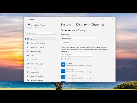 How to Set Default GPU for Apps on Windows 11 [Tutorial]