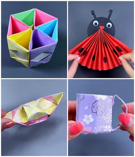 3.4K views · 127 reactions | Learn to Make Simple Paper Crafts in Easy Ways | Kids Planet | Facebook