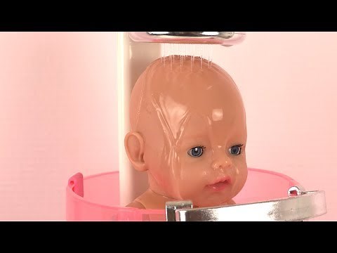 Poupon Morning Routine du Matin Douche Poupée