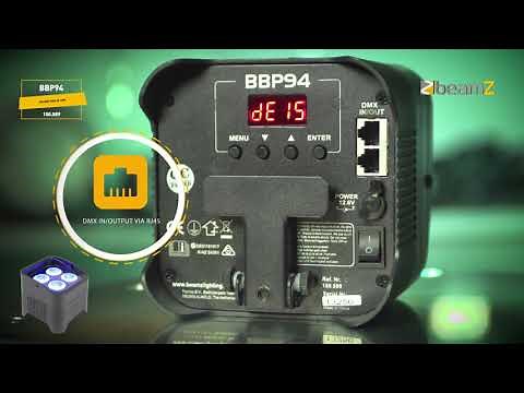 BeamZ BBP94 Uplight Par 4x 10W 150.589