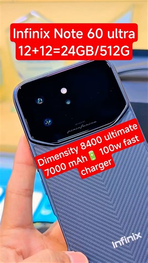 Infinix Note 60 ultra Unboxing | 12+12=24GB/256&512GB | 7000 mAh🔋 100W Fast Charger #kashitack